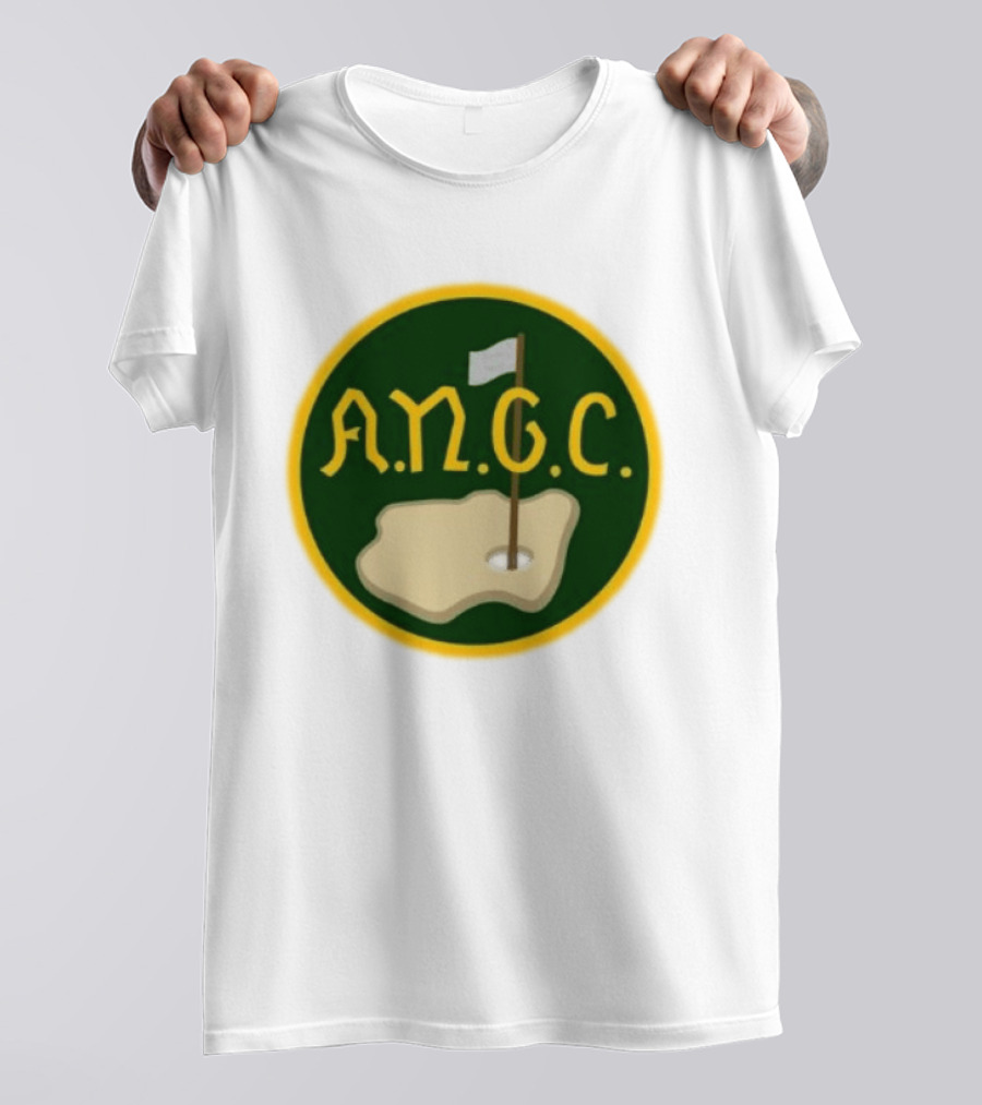 Cameron Young ANGC Golf Emblem Circular Crest T-Shirt