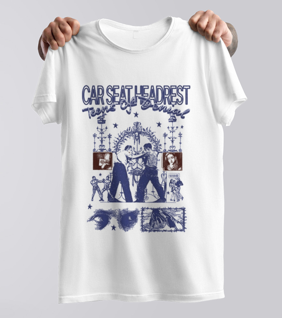 Car Seat Headrest Teens Of Denial 10 Year Anniversary T-Shirt