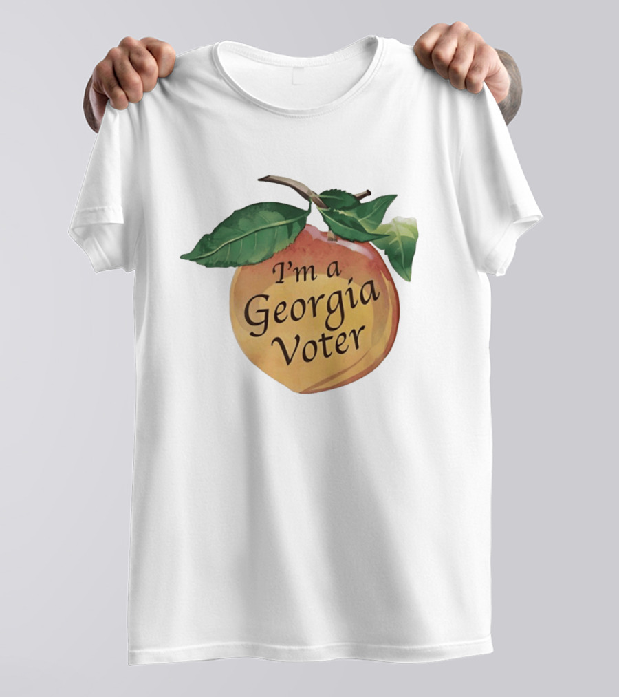 I'm A Georgia Voter Peach T-Shirt