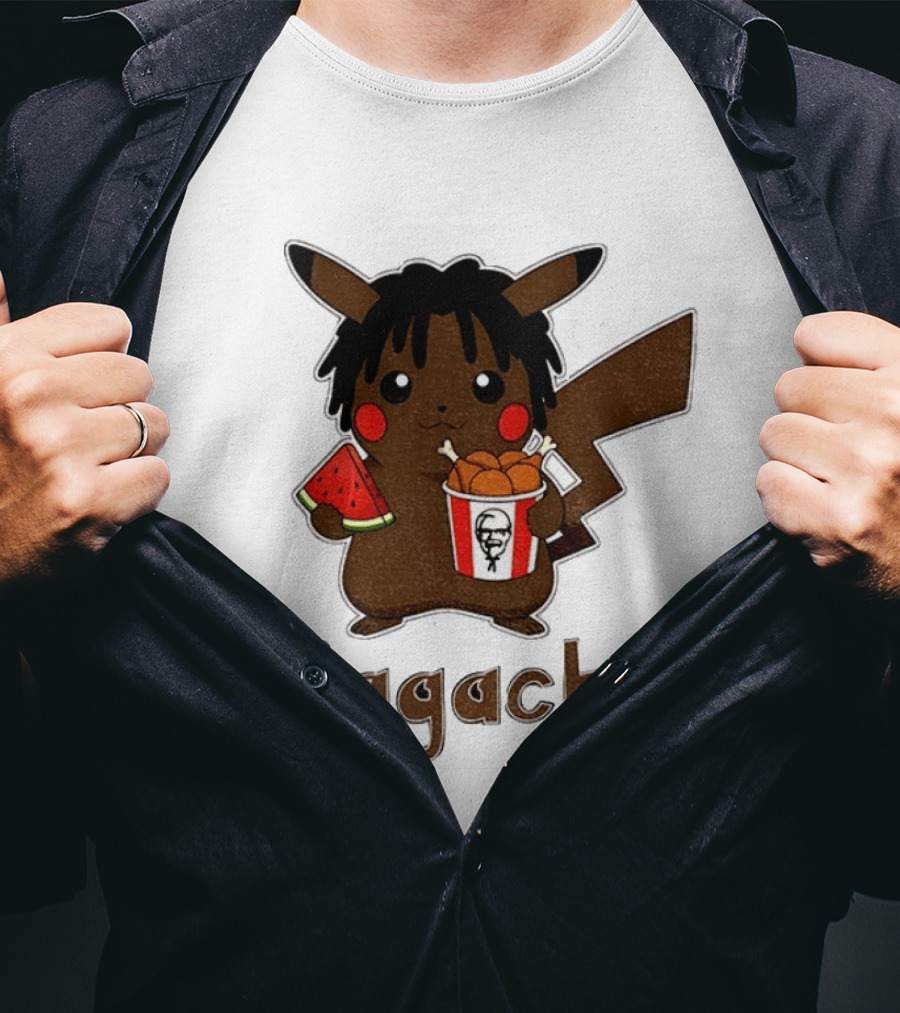 Pikachu X Nigga Niggachu KFC Meme T-Shirt