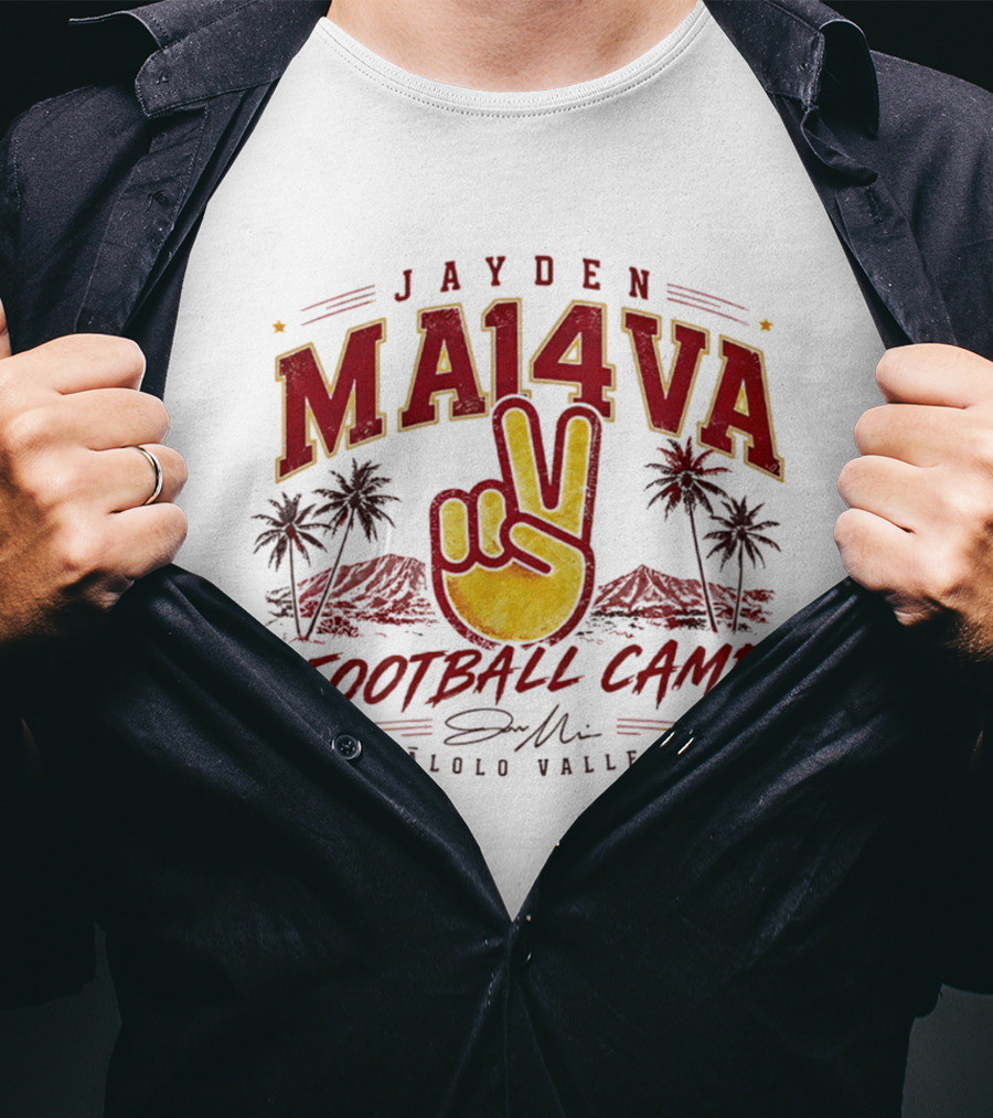 Jayden MA14VA Football Camp Pālolo Valley T-Shirt