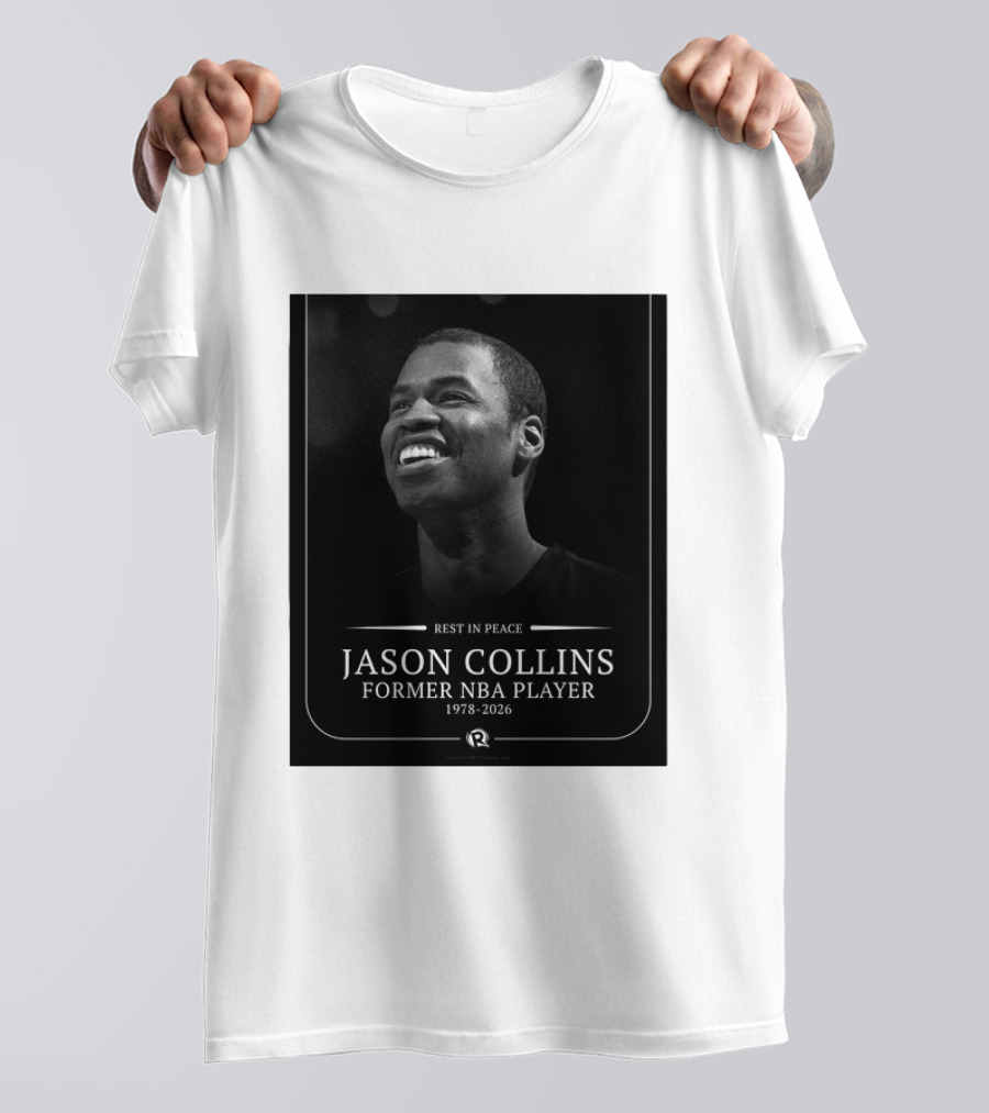 Rest In Peace Jason Collins Former NBA Player 1978 2026 T-Shirt