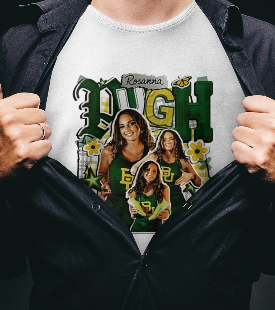 Rosanna Pugh Baylor Track And Field Team Collage T-Shirt