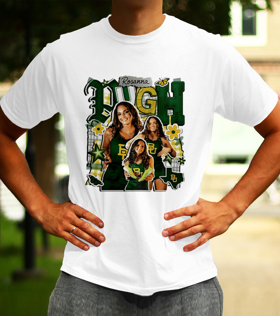 Rosanna Pugh Baylor Track And Field Team Collage T-Shirt