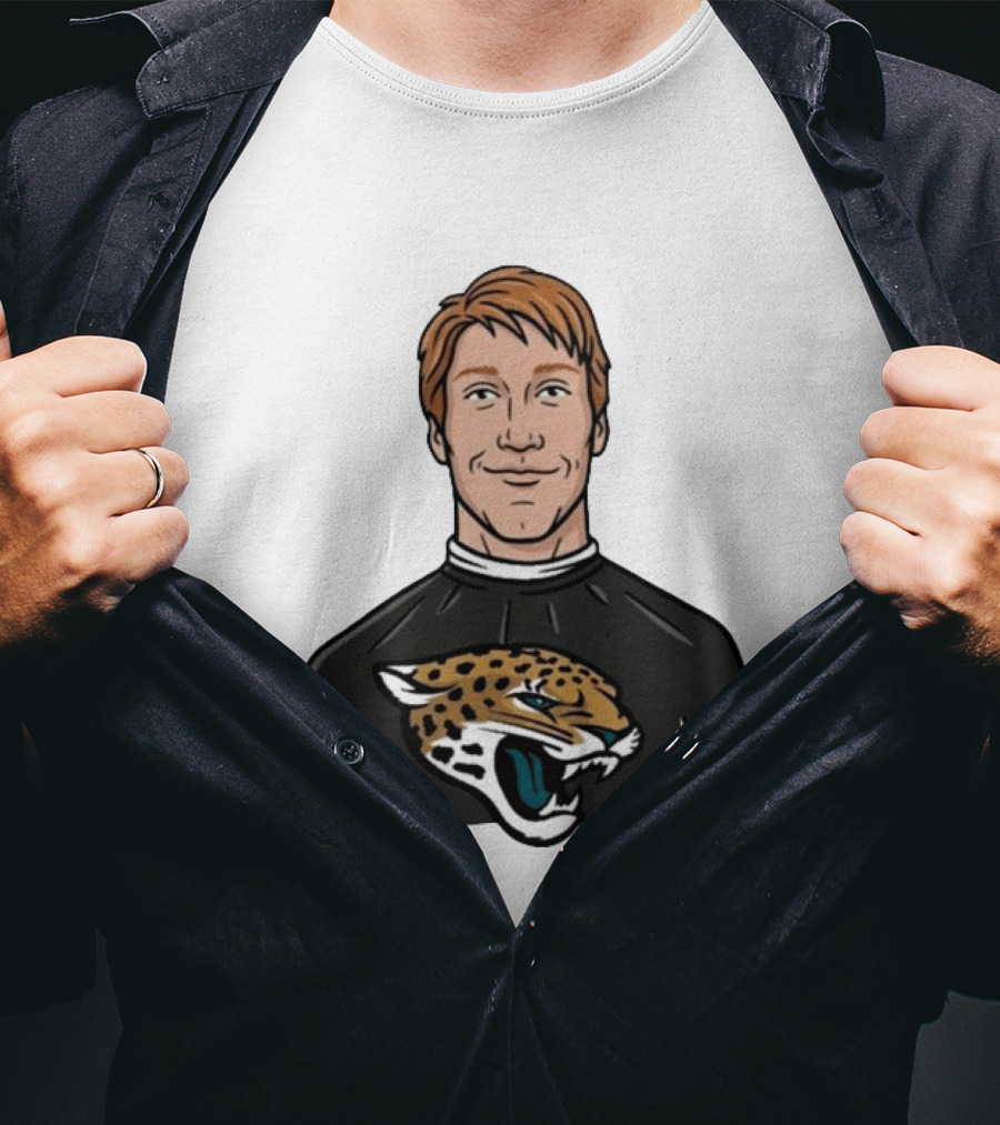 Trevor Lawrence Haircut Jacksonville Jaguars Meme T-Shirt