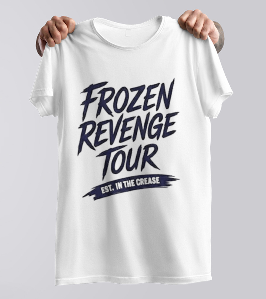 Frozen Revenge Tour Buffalo Sabres Est. In The Crease T-Shirt