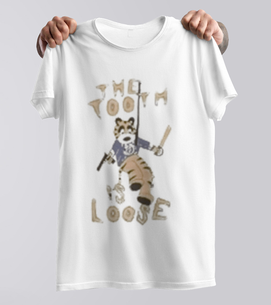 Buffalo Sabres The Tooth Is Loose Hockey Player Cartoon T-Shirt
