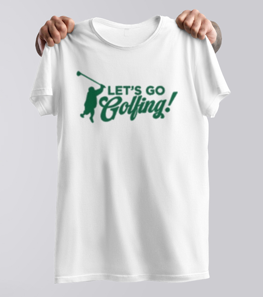 Def Jam DJ Khaled Let's Go Golfing Enthusiast Appeal T-Shirt