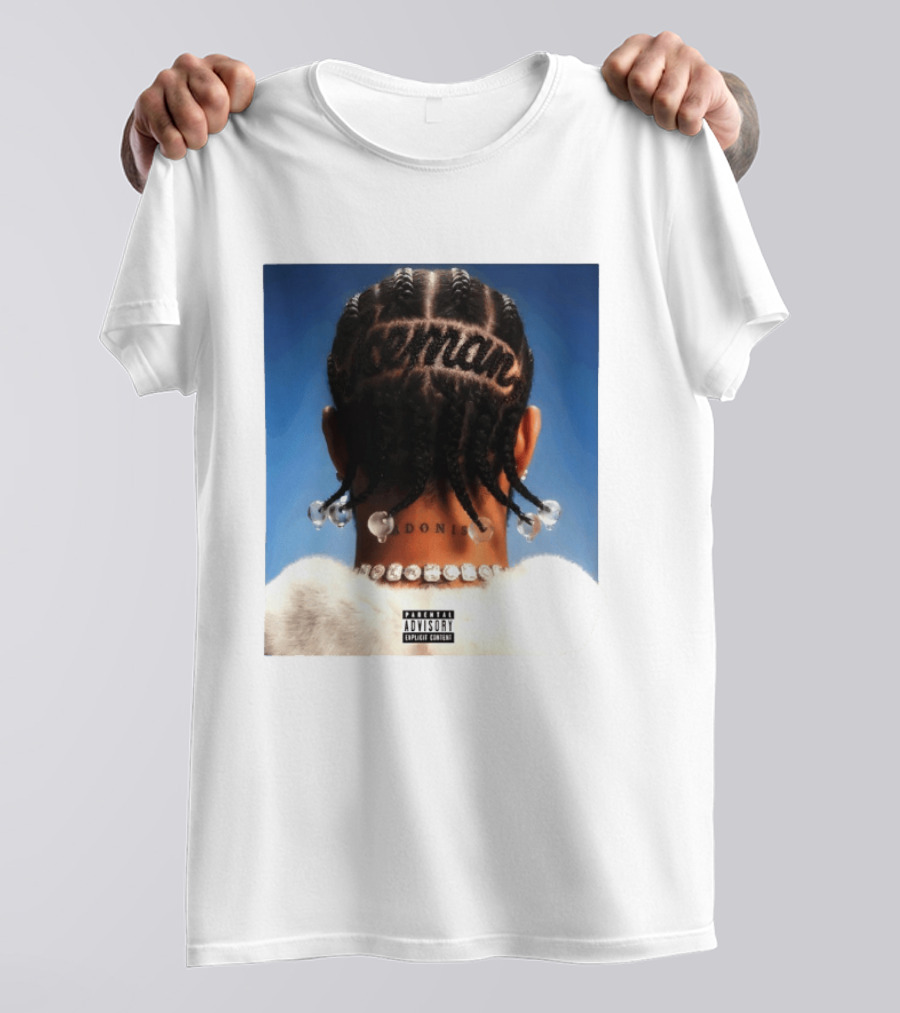 Drake Iceman Adonis Parental Advisory Explicit Content T-Shirt