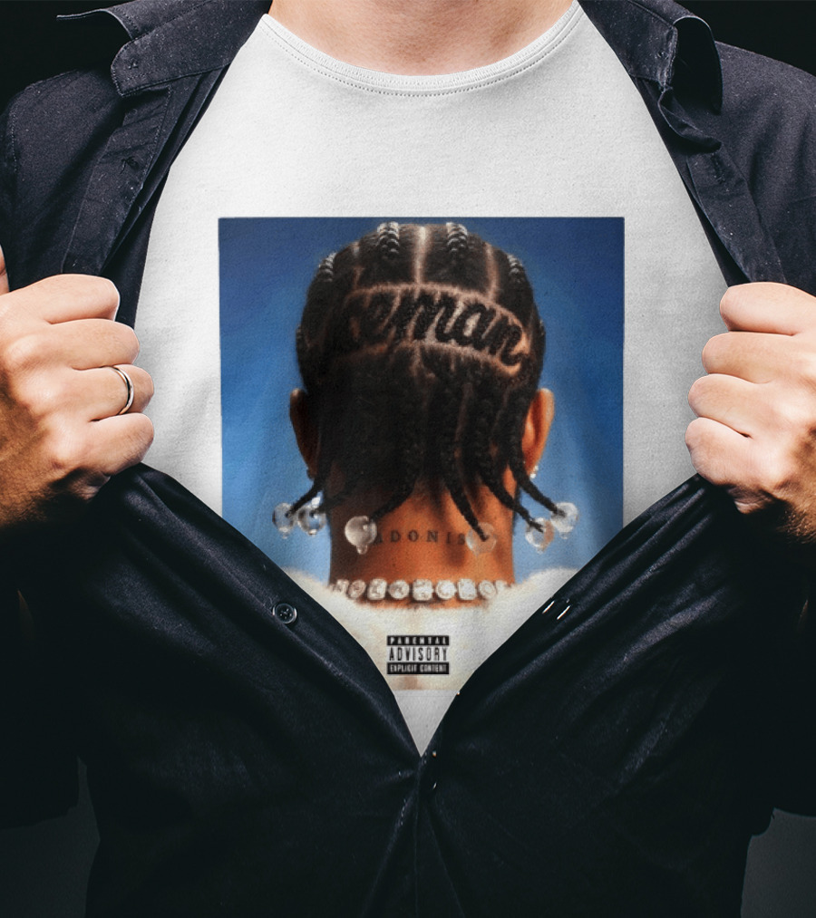 Drake Iceman Adonis Parental Advisory Explicit Content T-Shirt