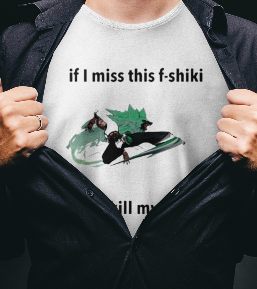 Giovanna Ggst If I Miss This F Shiki I'll Kill Myself Martial Arts Stance T-Shirt