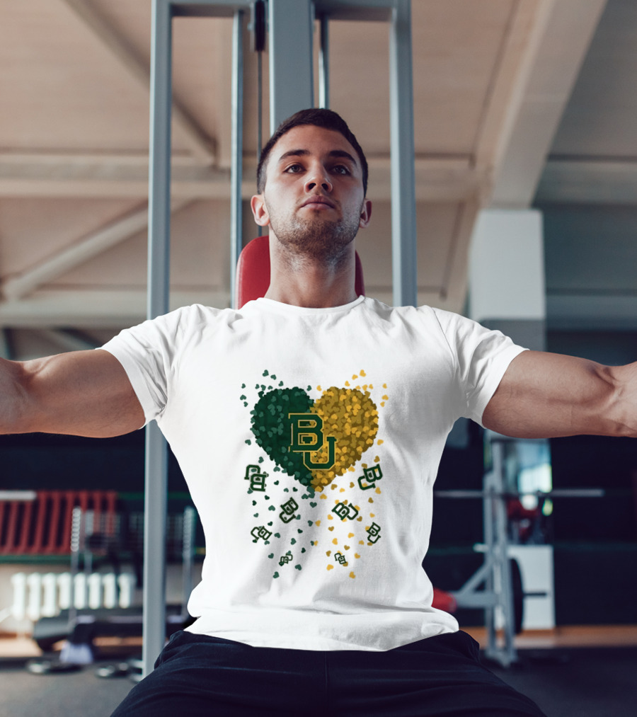 Heart Of Baylor Bears BU Football 2026 T-Shirt