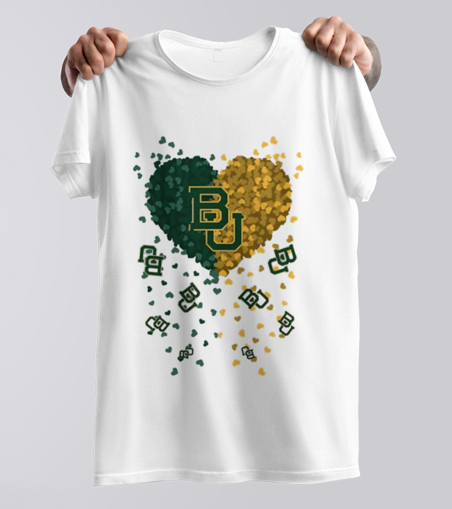 Heart Of Baylor Bears BU Football 2026 T-Shirt