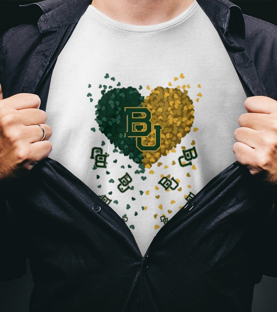 Heart Of Baylor Bears BU Football 2026 T-Shirt