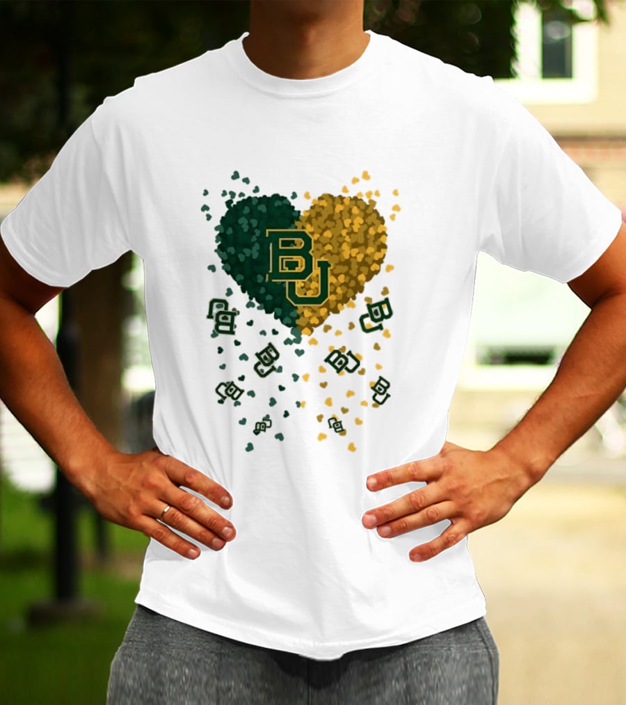 Heart Of Baylor Bears BU Football 2026 T-Shirt