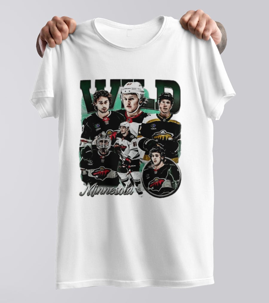 Minnesota Wild Hockey Team Players T-Shirt