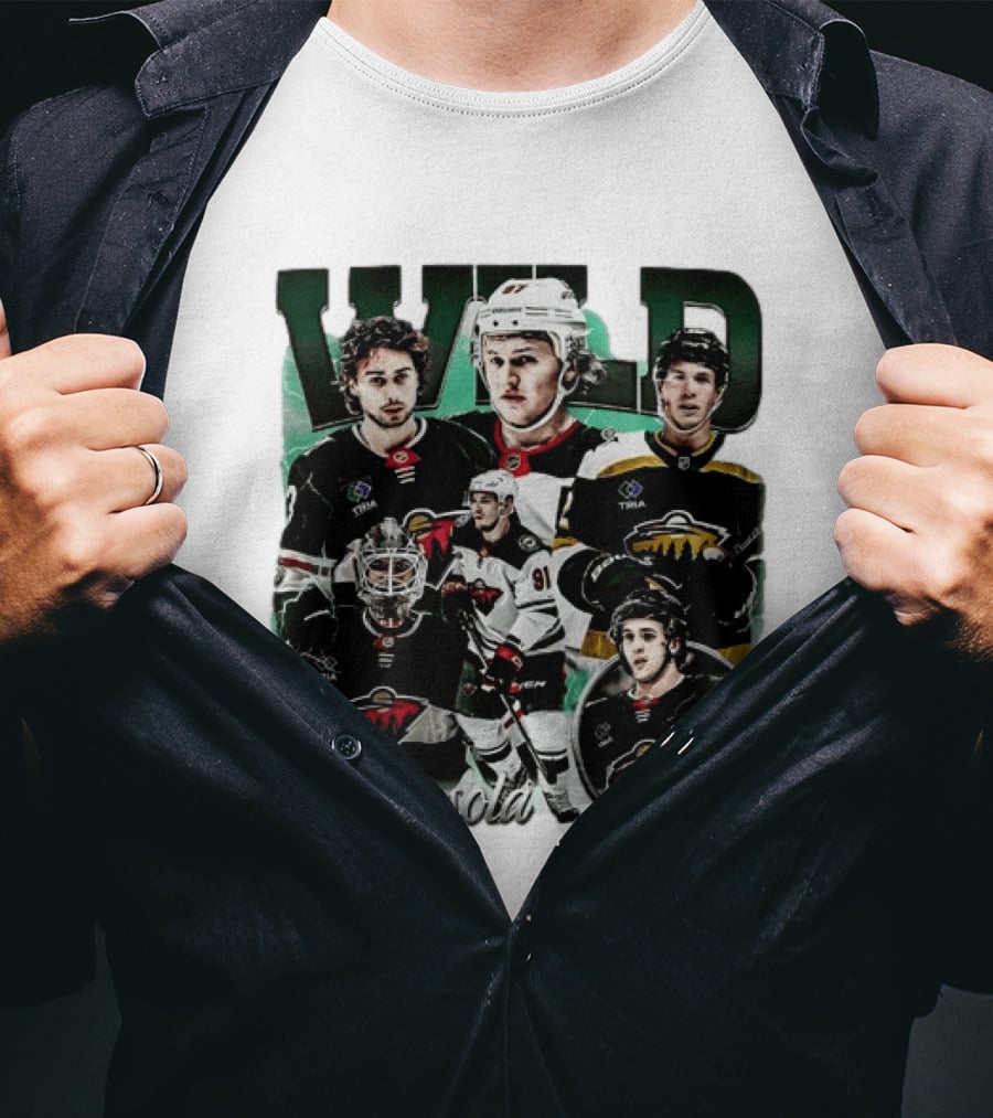 Minnesota Wild Hockey Team Players T-Shirt