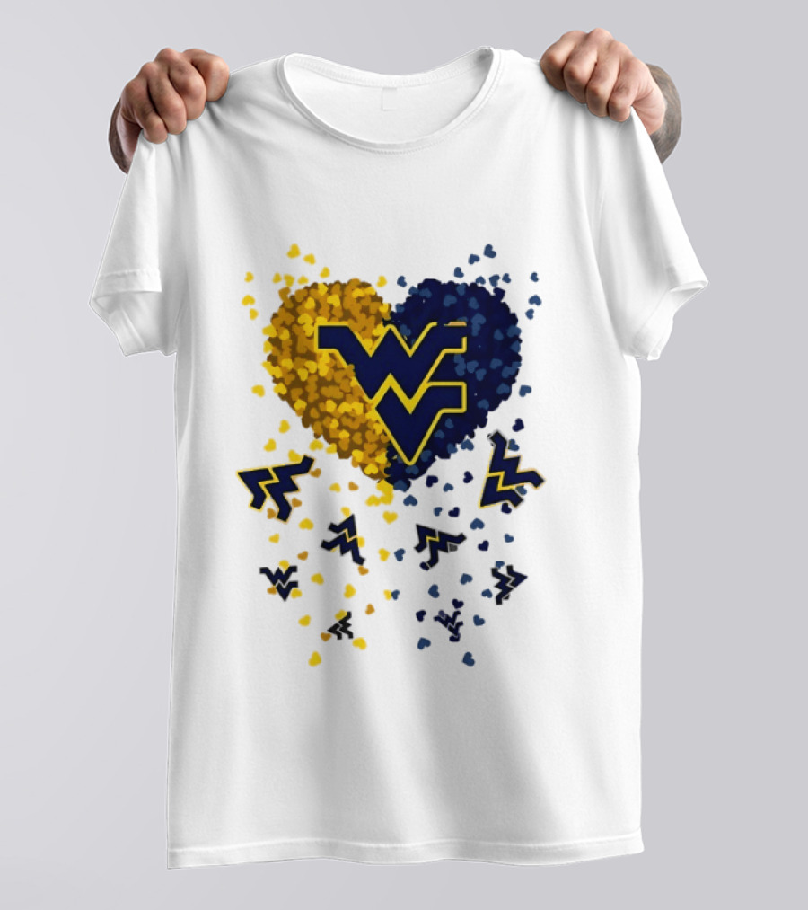 Heart Of West Virginia Mountaineers WV Football 2026 T-Shirt