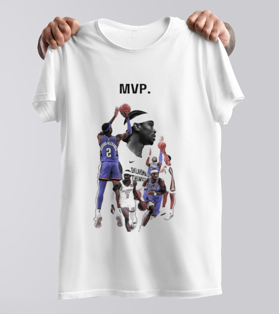 SGA Shai Gilgeous Alexander OKC Thunder MVP T-Shirt
