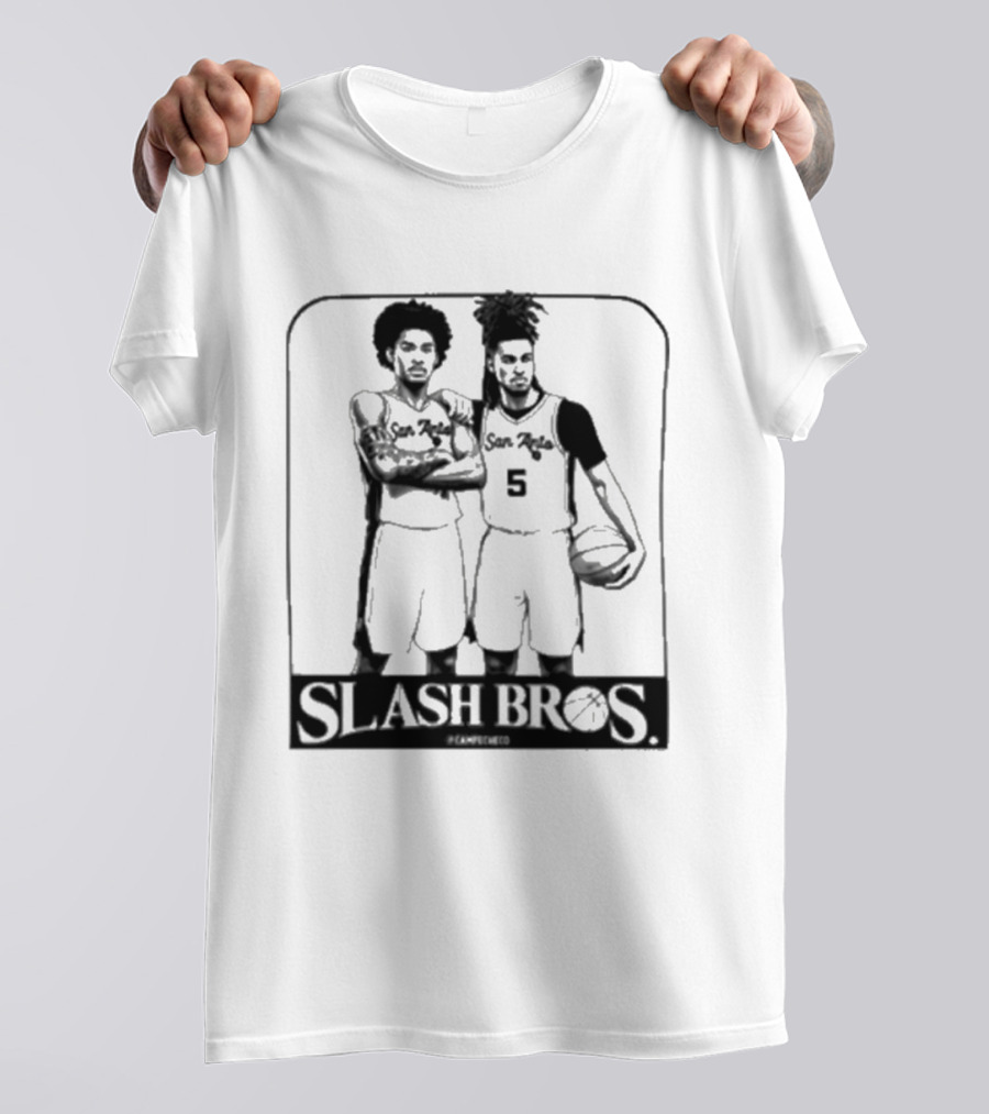 Slash Bros San Fran Basketball Duo 5 T-Shirt