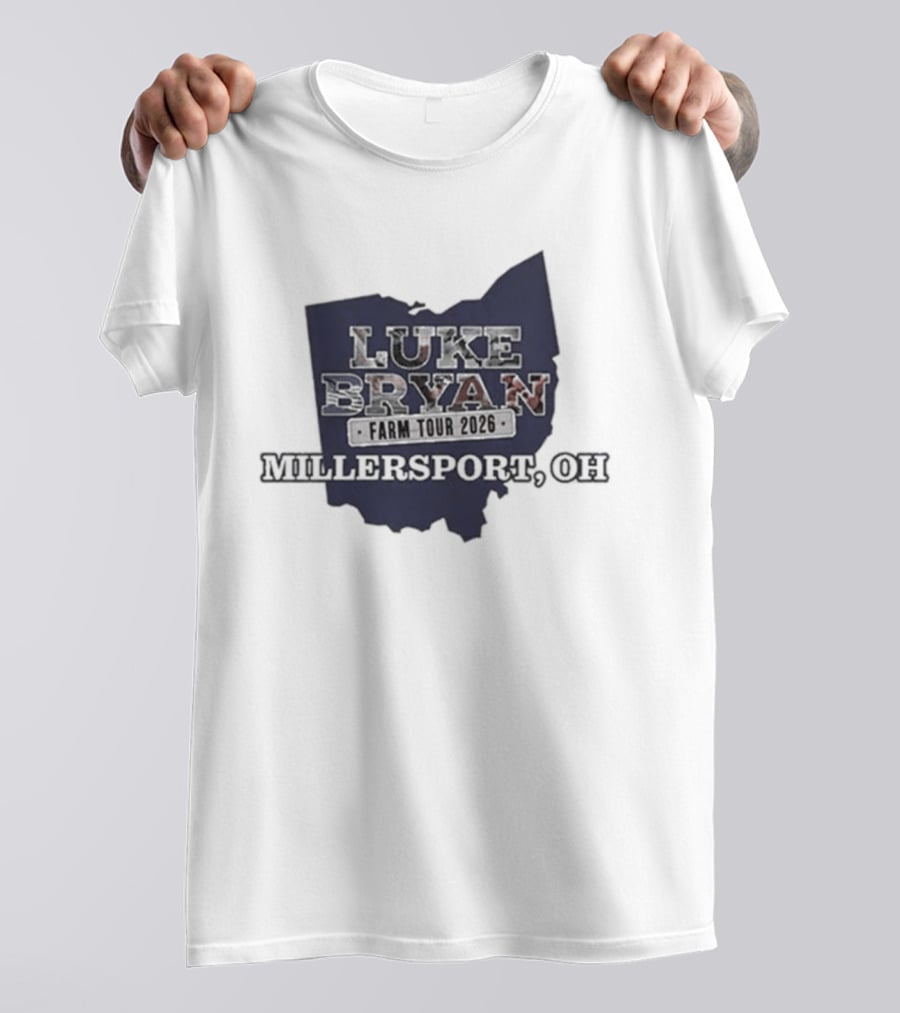 Luke Bryan September 18 2026 Millersport Ohio Event T-Shirt