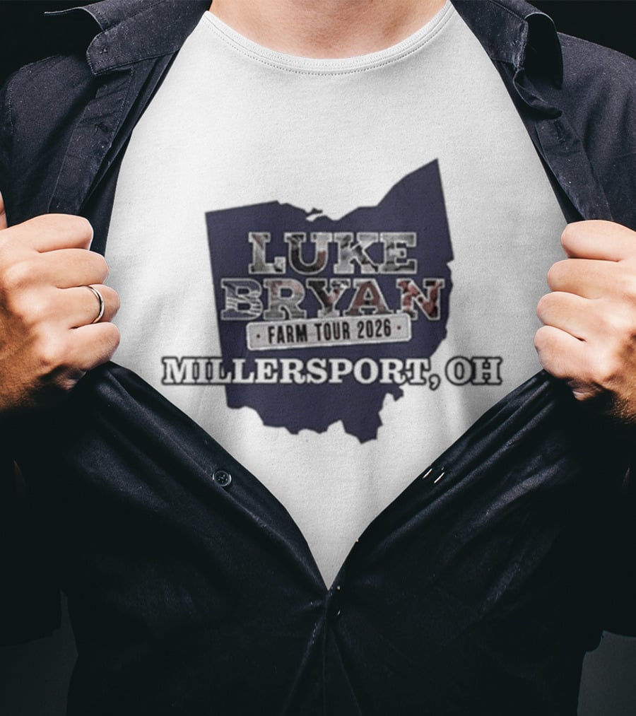 Luke Bryan September 18 2026 Millersport Ohio Event T-Shirt