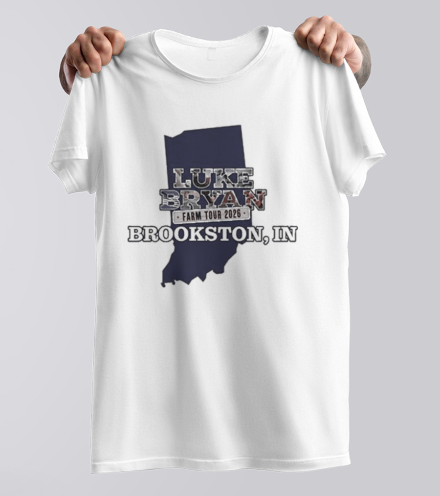Luke Bryan September 19 2026 Brookston Indiana Event T-Shirt