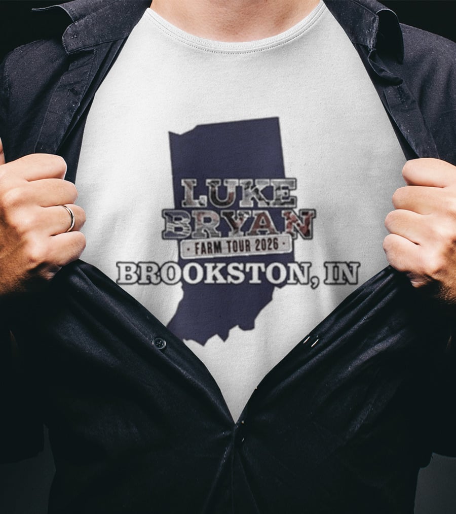 Luke Bryan September 19 2026 Brookston Indiana Event T-Shirt