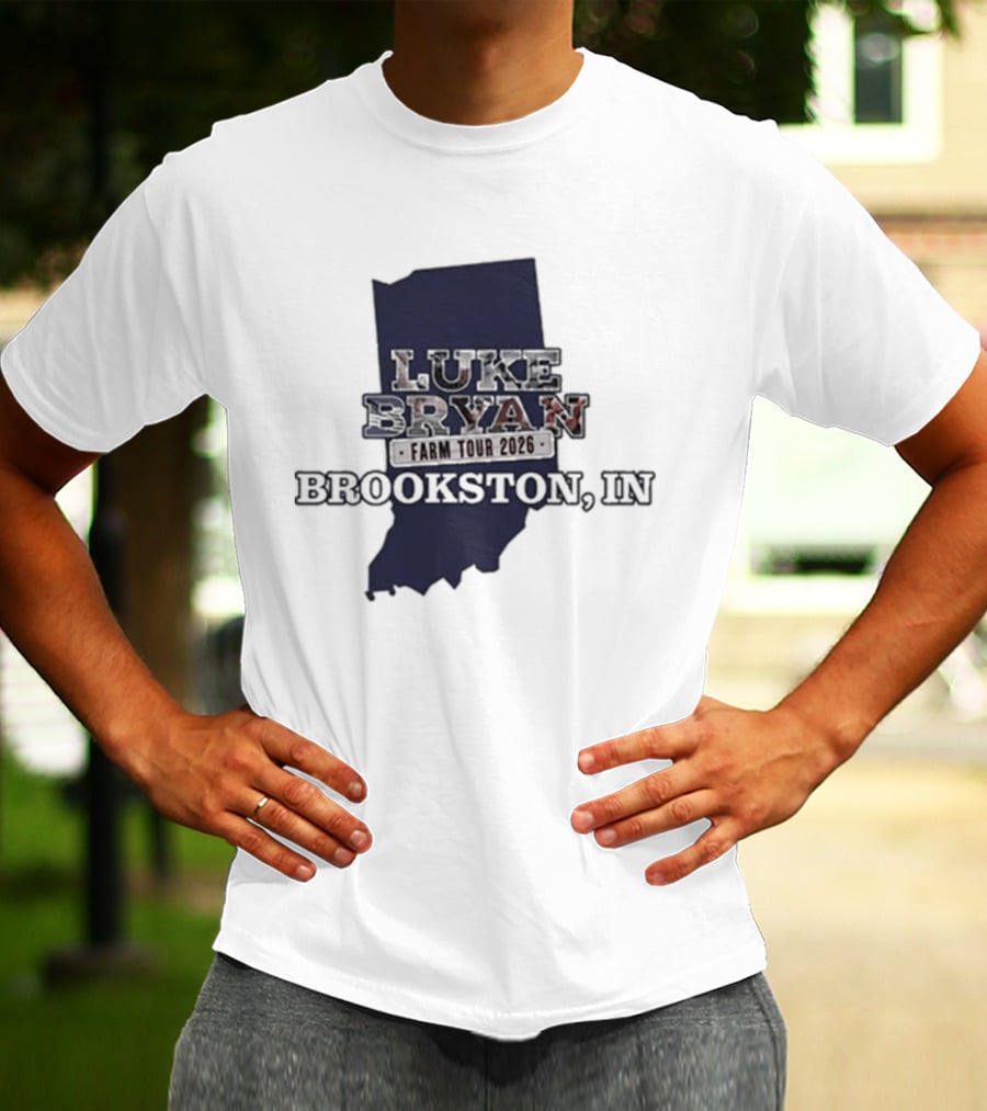 Luke Bryan September 19 2026 Brookston Indiana Event T-Shirt