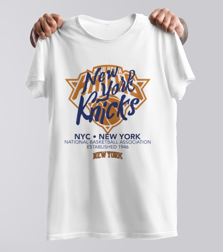 New York Knicks NYC National Basketball Association Established 1946 T-Shirt