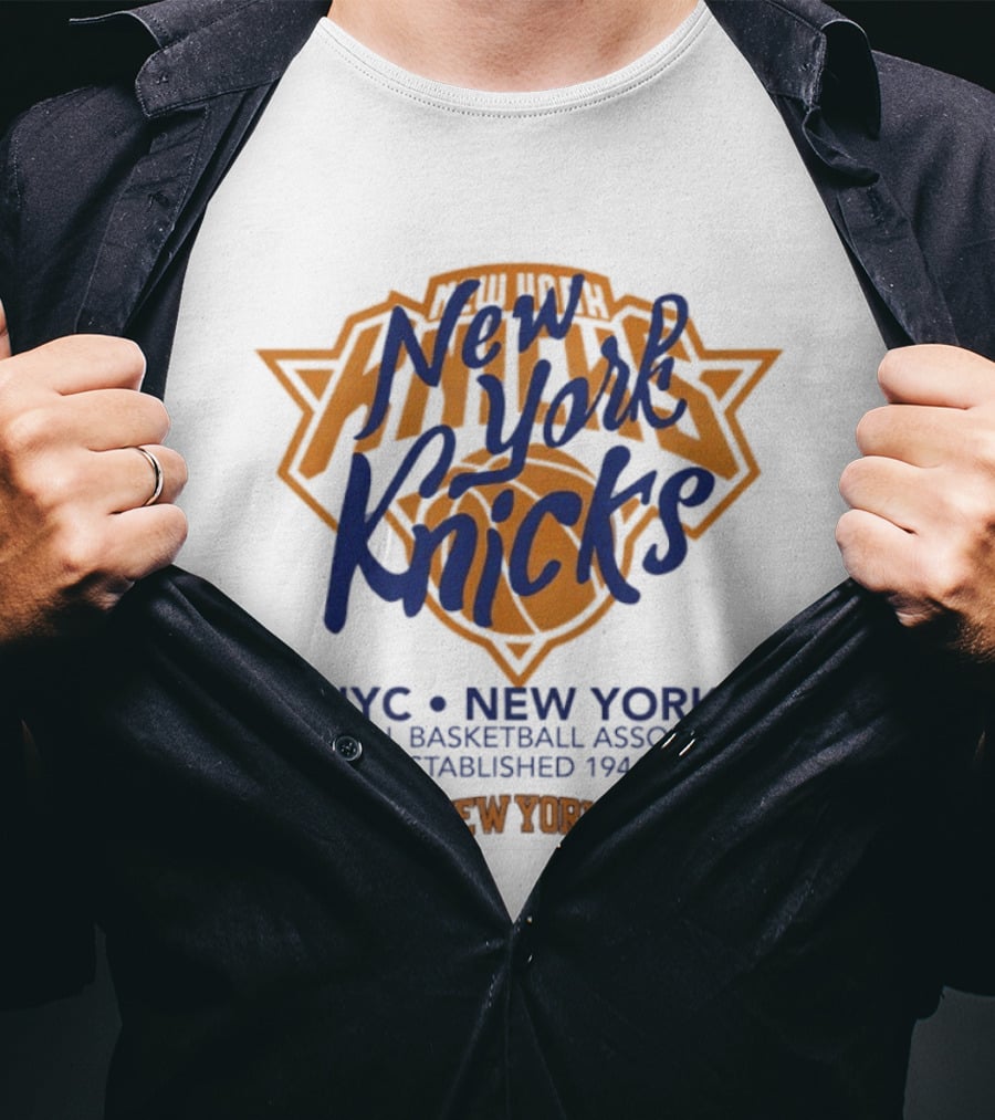 New York Knicks NYC National Basketball Association Established 1946 T-Shirt