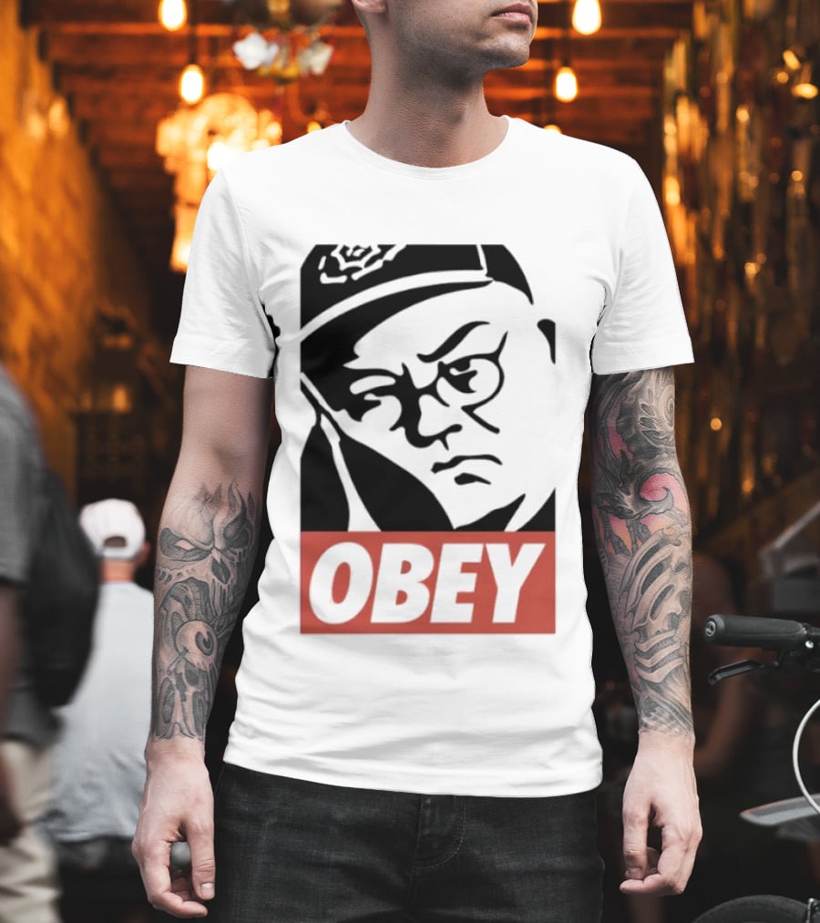 Obey Giant Face Shepard Fairey Street T-Shirt