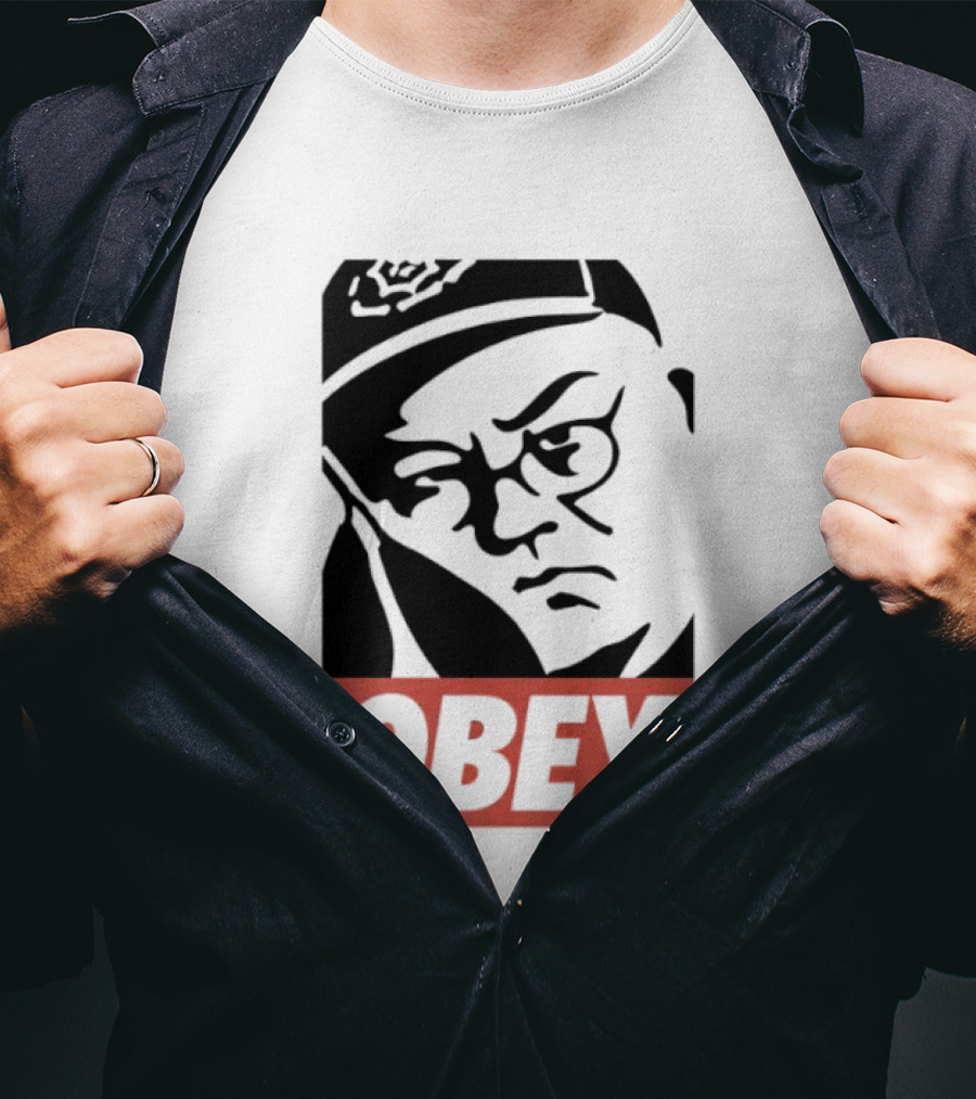 Obey Giant Face Shepard Fairey Street T-Shirt