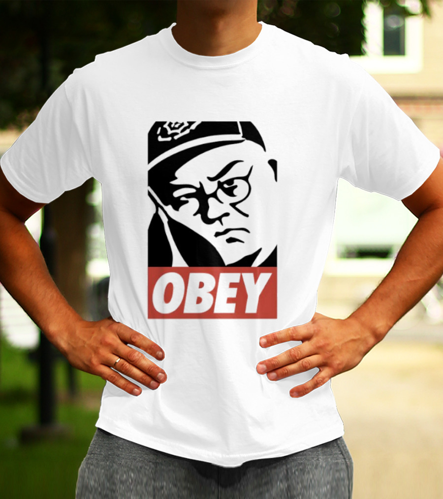 Obey Giant Face Shepard Fairey Street T-Shirt