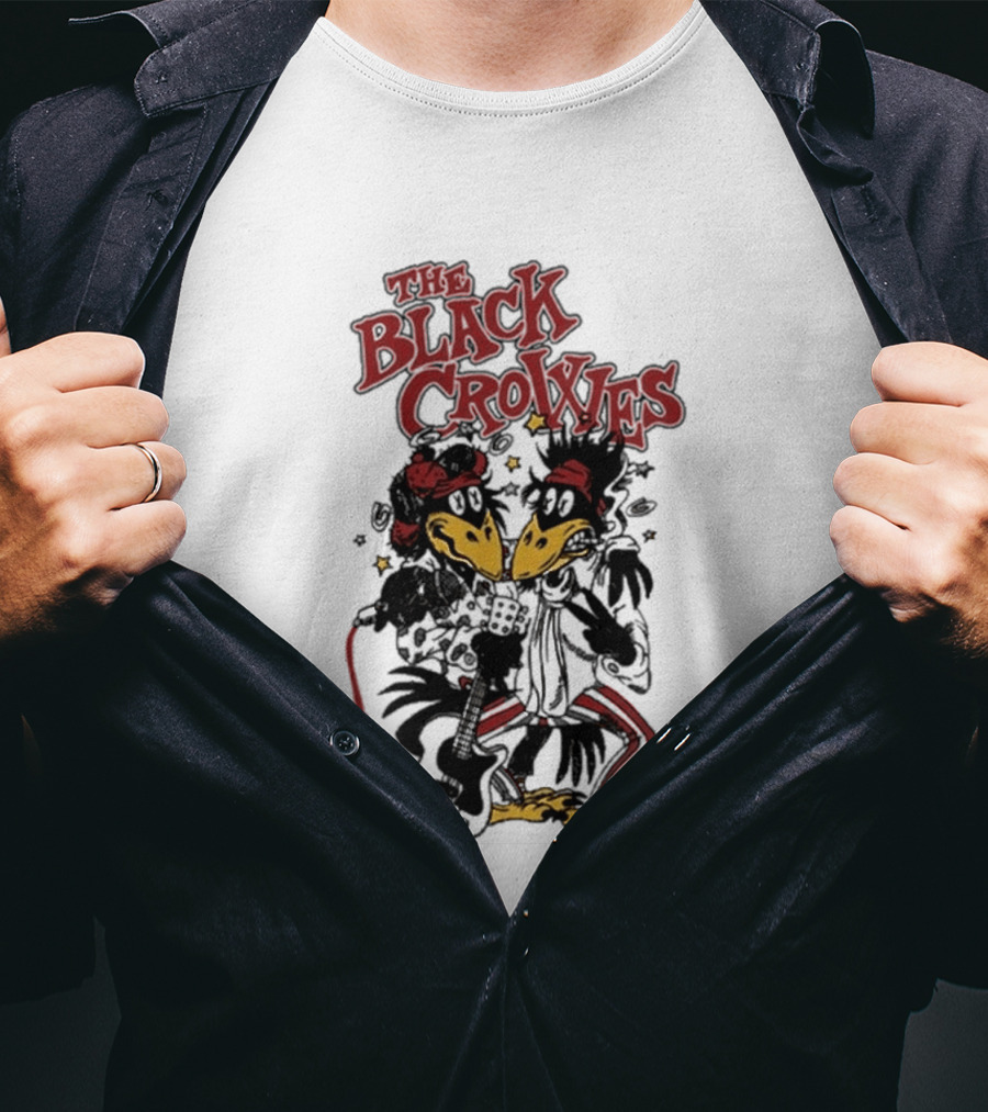 The Black Crowes Tour 2026 Party Crowes T-Shirt