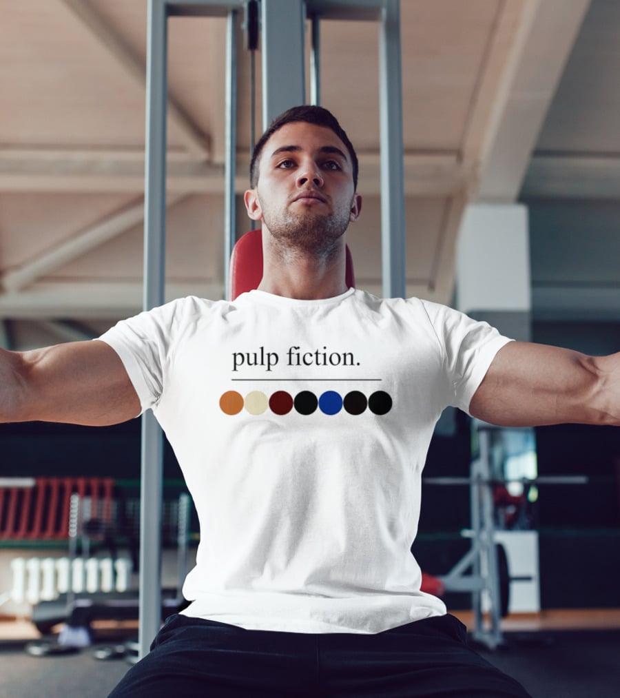 Pulp Fiction Colored Circles T-Shirt