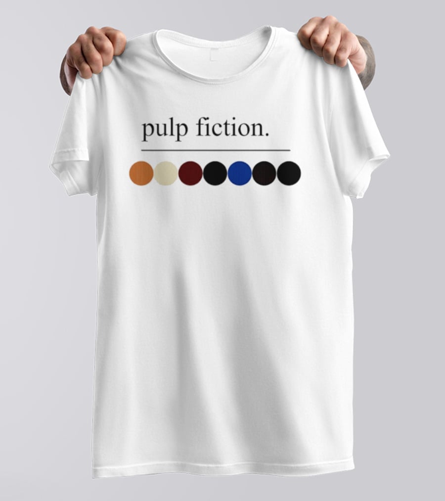 Pulp Fiction Colored Circles T-Shirt