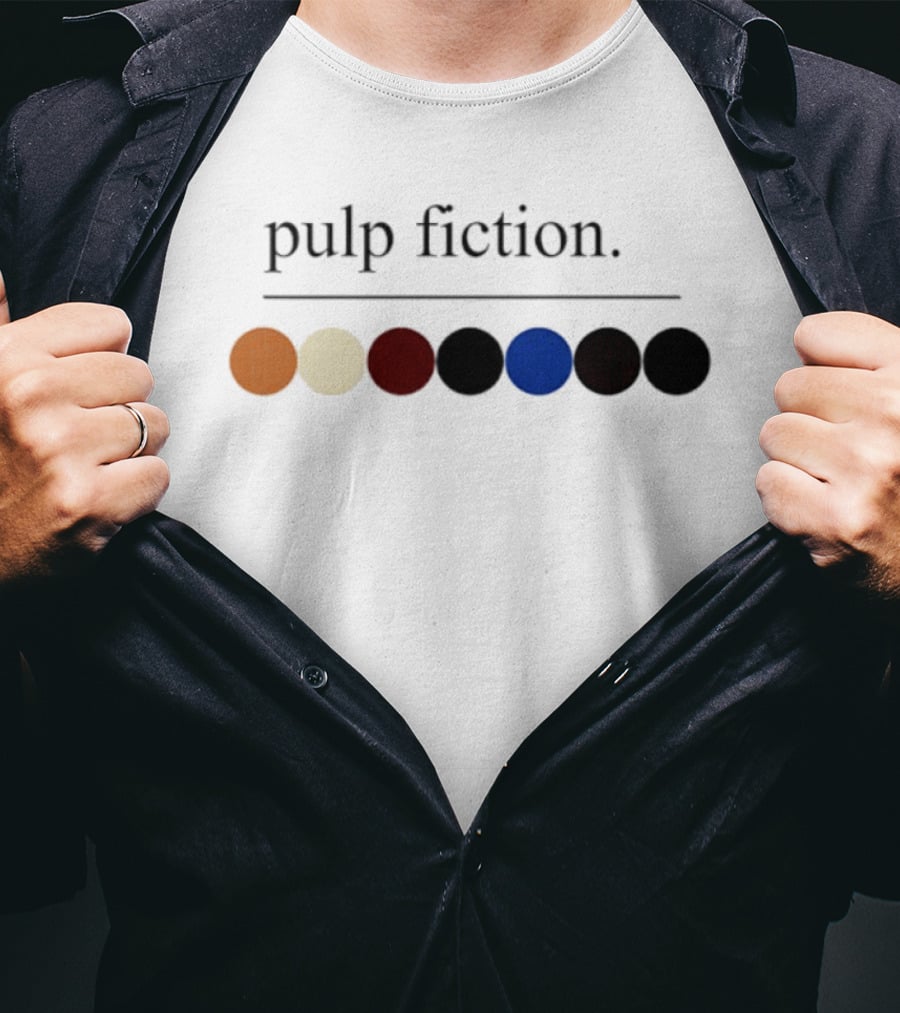 Pulp Fiction Colored Circles T-Shirt