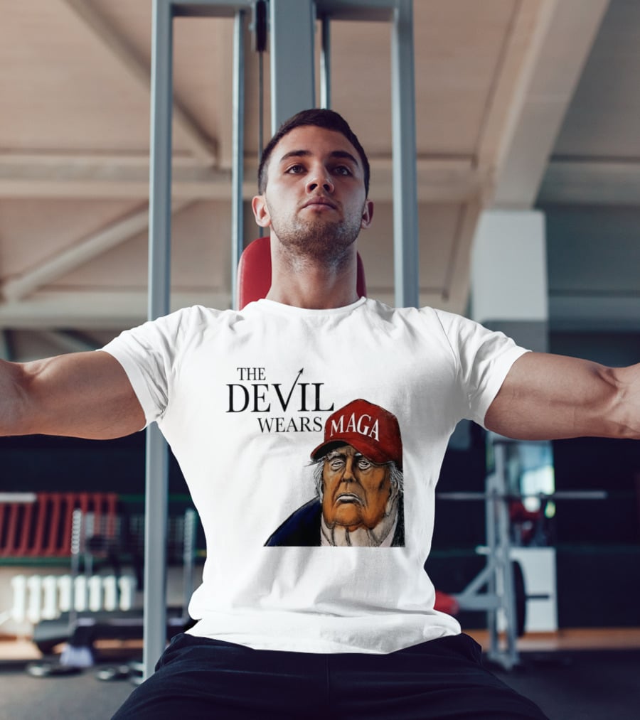 The Devil Wears MAGA Cap Trump T-Shirt