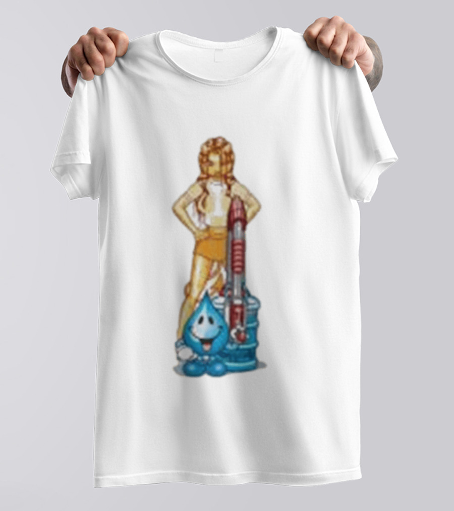 All I Need Skate Super Soaker Retro Water Gun Fun T-Shirt