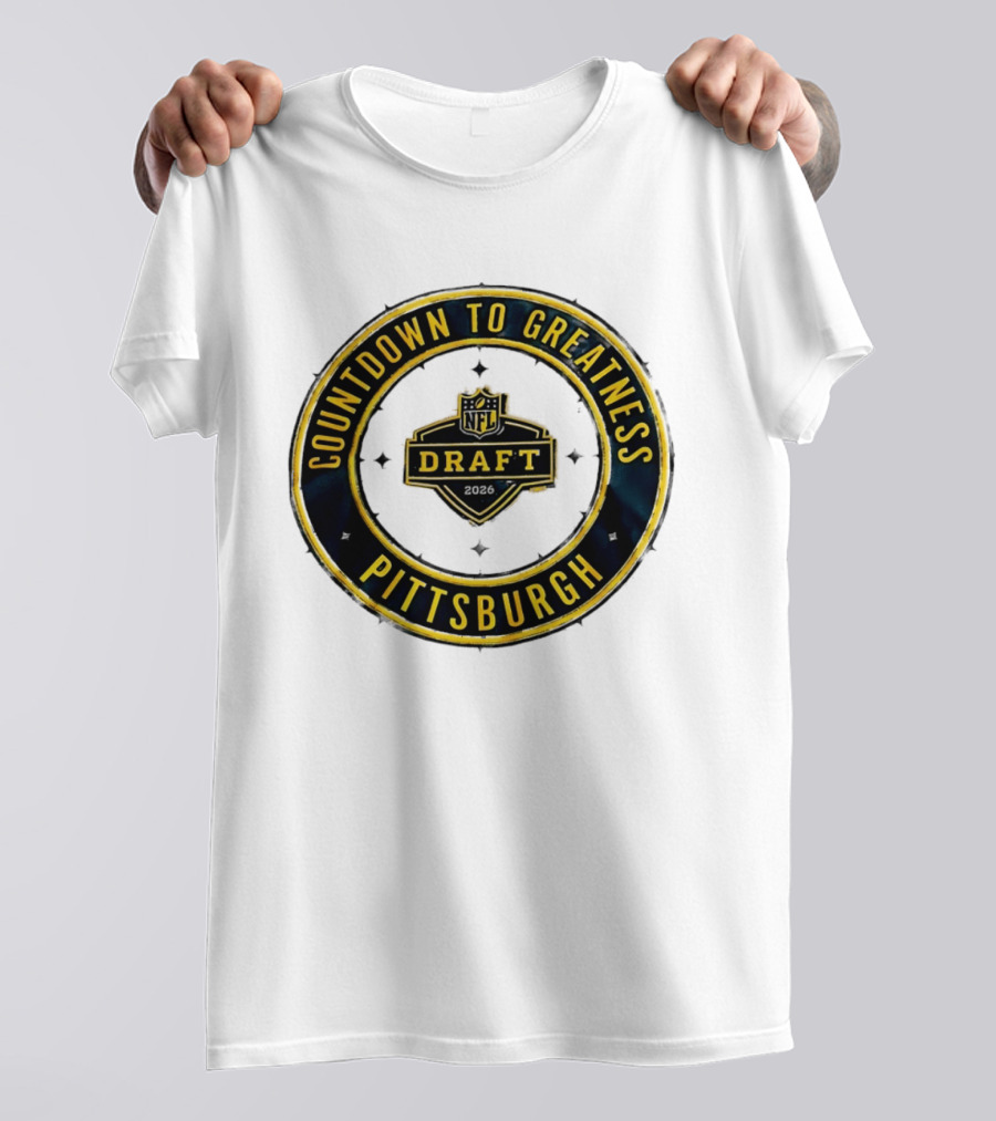 NFL Draft Countdown To Greatness Pittsburgh T-Shirt