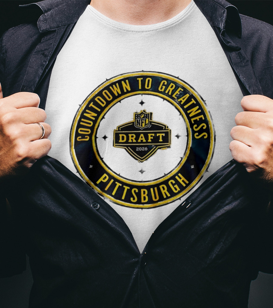 NFL Draft Countdown To Greatness Pittsburgh T-Shirt