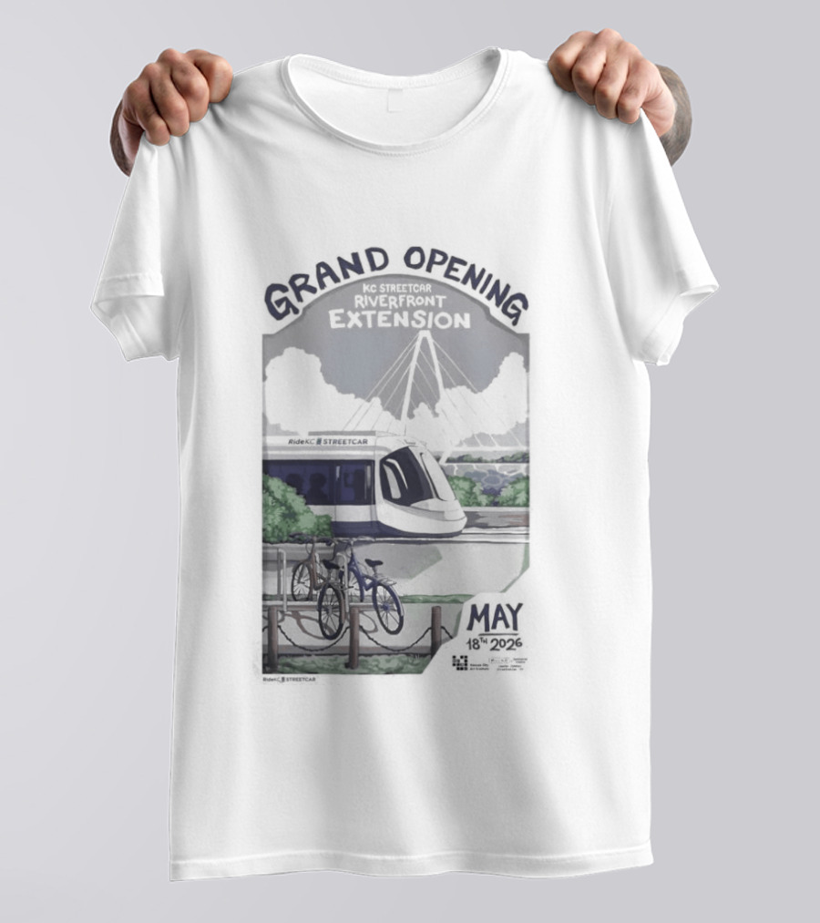 Grand Opening Ceremony Kansas City Institute Riverfront Extension May 18 2026 T-Shirt
