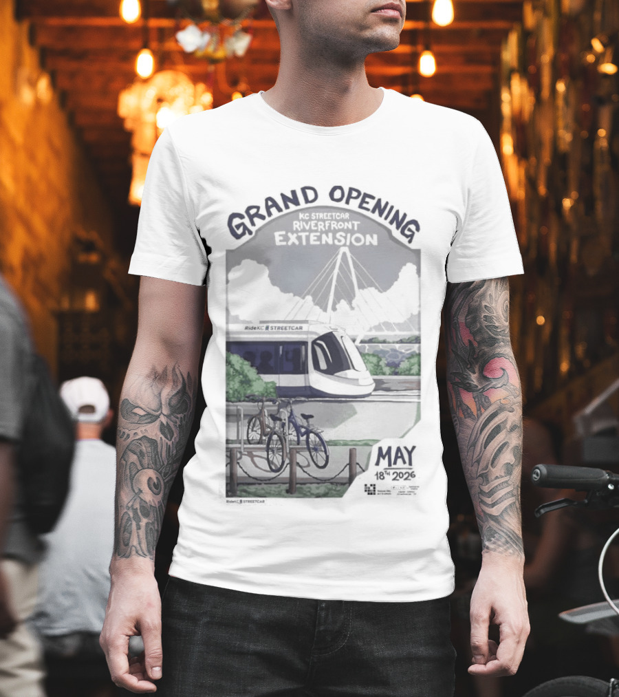 Grand Opening Ceremony Kansas City Institute Riverfront Extension May 18 2026 T-Shirt