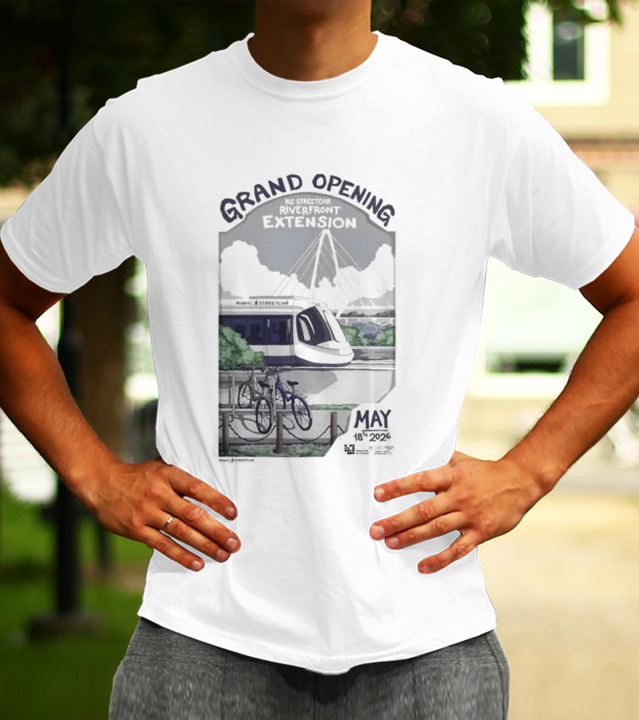 Grand Opening Ceremony Kansas City Institute Riverfront Extension May 18 2026 T-Shirt