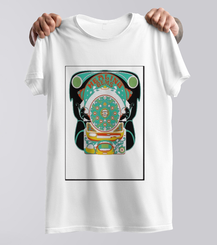 Healing Gems Fall Tour 2026 Psychedelic T-Shirt