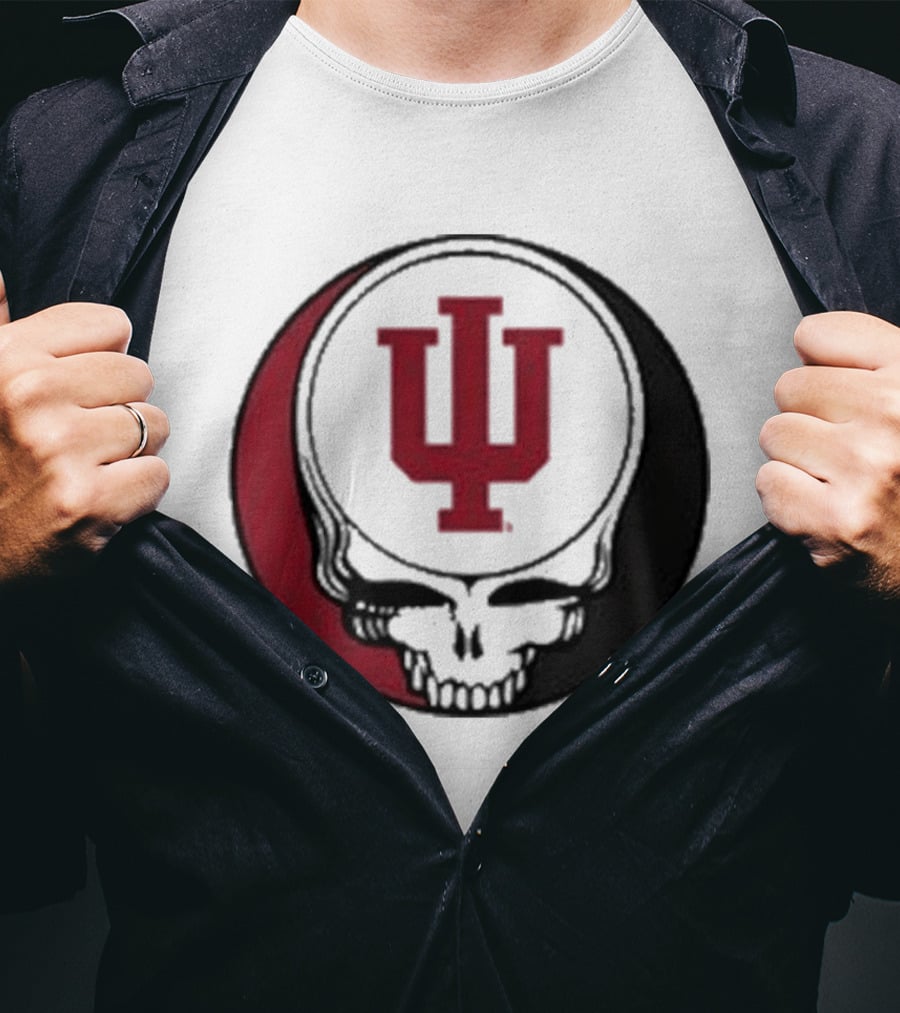 Indiana University Grateful Dead Steal Your Face T-Shirt