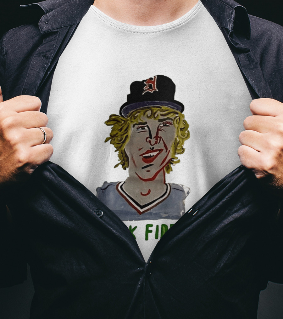 Mark Fidrych Detroit Tigers Vintage Baseball Legend T-Shirt