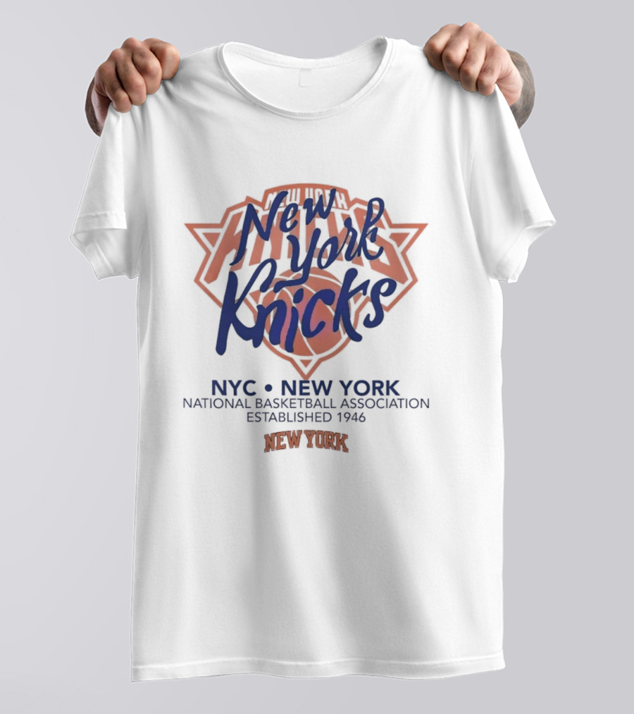 New York Knicks NYC NBA Established 1946 T-Shirt