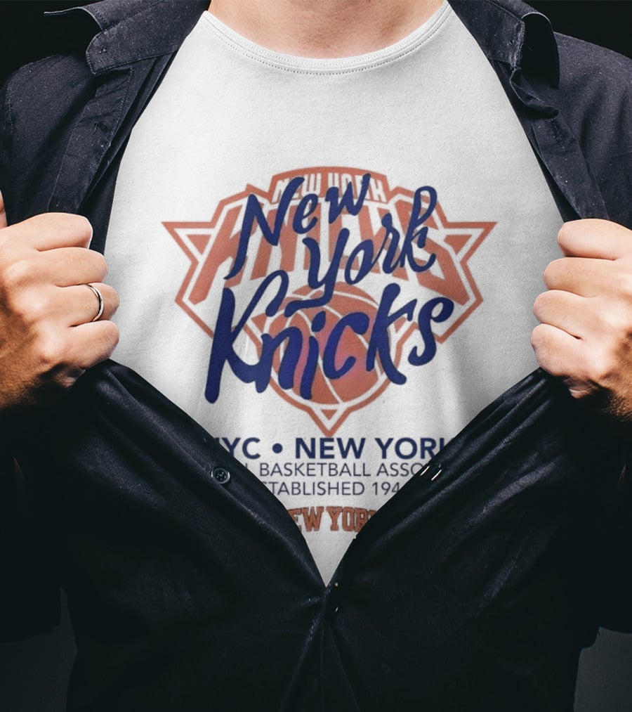 New York Knicks NYC NBA Established 1946 T-Shirt